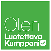 Olen luotettava kumppani certification